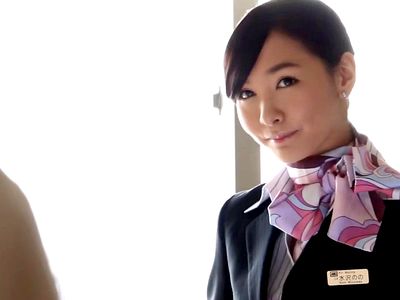 清楚で知的な美人CAの裏の顔は…！秘密の売春クラブの風俗嬢！極上のご奉仕フェラ！黒パンスト破り着衣ハメずらしハメSEX！_の画像